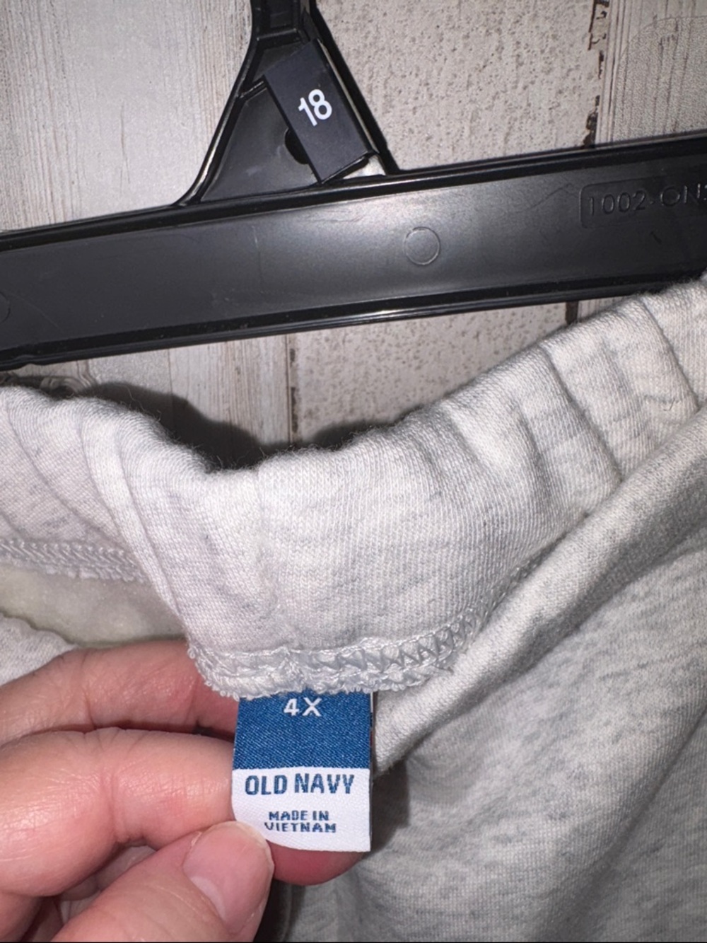 Old Navy Light Heather Gray Women's Sweatpants with Drawstring 4X NWT - Picture 8 of 14